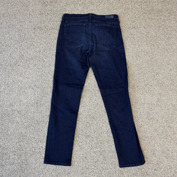 Adriano Goldschmied Prima Cigarette Ankle Blue Denim Jeans US Women's 30R - Picture 4 of 7